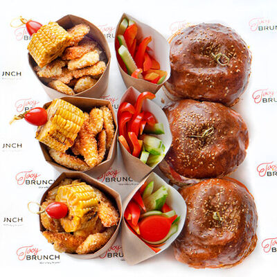 Бокс Детский с бургерами в Твой Бранч по цене 79 р.