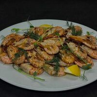 Жареные креветки в Кафе сон у моря