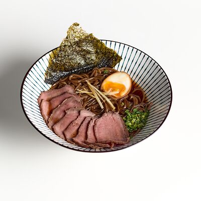 Рамен с говядиной и собой в Ёлки по цене 797 ₽