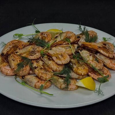 Жареные креветки в Кафе сон у моря по цене 1350 ₽