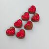 Шоколадные сердца маленькие 7 шт. в Клубника в шоколаде VeryBerryLab по цене 470