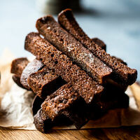 Гренки из байкальского хлеба в Русский паб