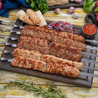 Набор люля-кебабов из говядины в Геленджик по цене 2650 ₽