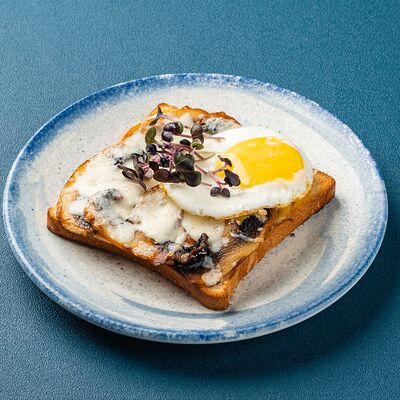 Горячий бутерброд с курицей и грибами в Мираж по цене 330 ₽