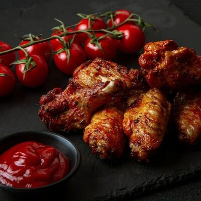 Куриные крылья в Black Angus Kebab по цене 375 ₽