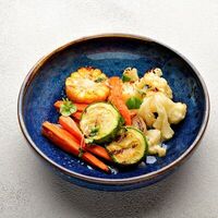 Сезонные овощи гриль в Пармезан