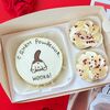 Бенто-торт С днём рождения, жопка и 2 капкейка в Caramel magic моти и бенто по цене 3290