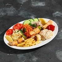 Шашлык из сёмги в Marmaris