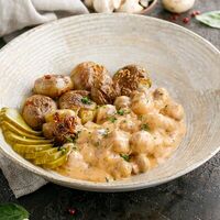 Грибы по-строгановски в Двор Помидор