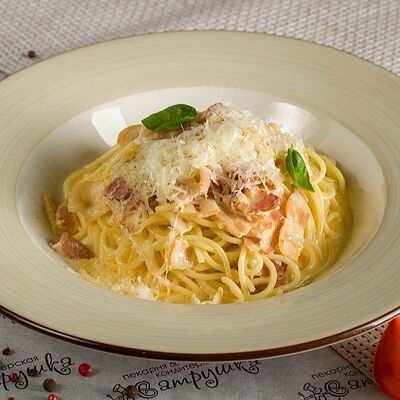 Паста Карбонара в Ватрушка по цене 515 ₽