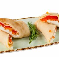 Блинчики с икрой в Пацха Пшапский двор