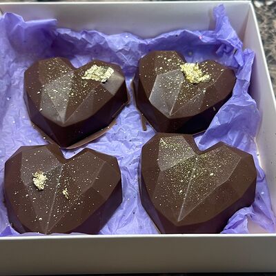 Дубайский шоколад сердцев Allowberry по цене 3200 ₽
