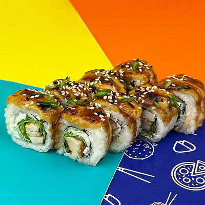 Ролл цыпленок терияки в Рыба ё по цене 419 ₽