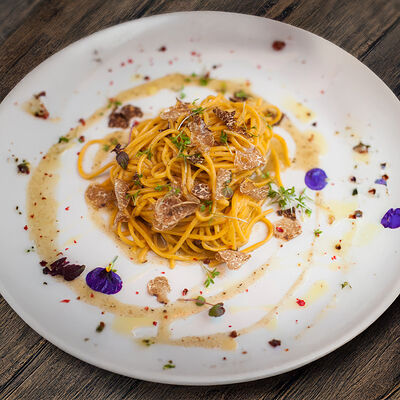 Тальолини со свежим трюфелем в Christian по цене 2000 ₽