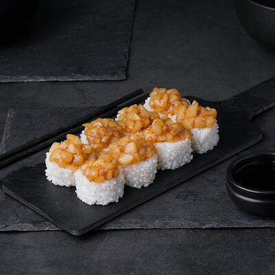 Тартар из гребешка в Sushi Aura по цене 690 ₽