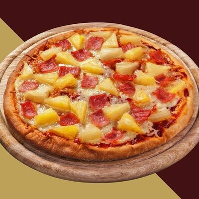 Пицца Гавайская (халяльная) (35 см) в Шаурмист по цене 1700 ₽