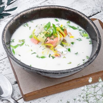 Уха царская со сливками в Охота на Енота по цене 570 ₽