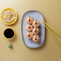 Острый ролл с креветкой в Rollwell