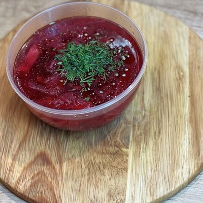 Борщ с фрикадельками в Дом Башкирской Кухни по цене 190 ₽