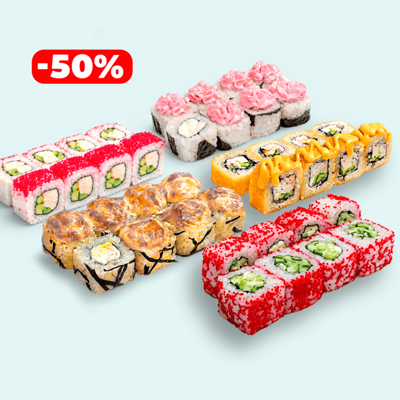 Сет Хит Лайт в Khaki Sushi по цене 1420 ₽