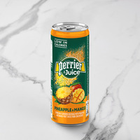 Минеральная вода газированная Perrier со вкусом ананаса и манго в Starbucks (R)