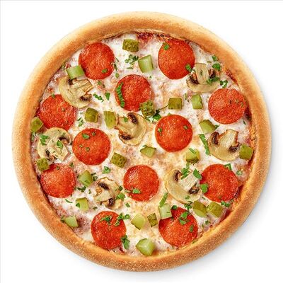 Пепперони по-деревенски 20 см Оригинальное в Domino Pizza по цене 359 ₽