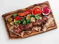 Шашлык из баранины с овощами гриль и картофелем 400гр в Тук тук took took