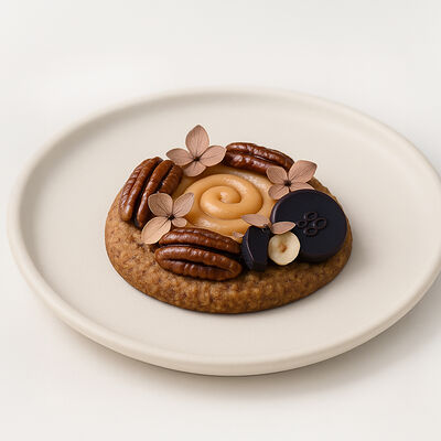 Печенье фундучное со взбитой карамелью в Angel Cakes по цене 490 ₽