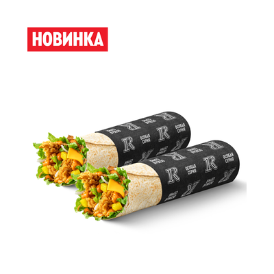 Пара со скидкой: 2 Тайских Ролла с курицей в ROSTIC'S по цене 503 ₽