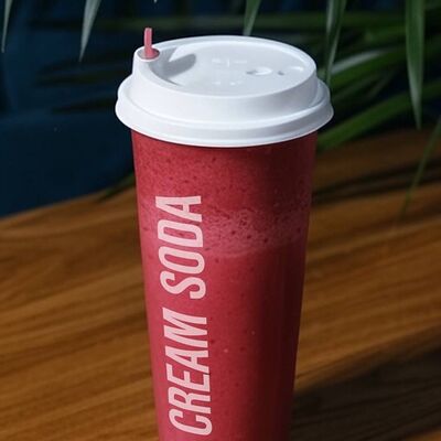 Смузи малина-банан-апельсин в Cream Soda по цене 390 ₽