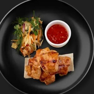 Шашлык из курицы Asia в Шашлыкоff по цене 620 ₽