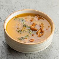 Тыквенный суп с лисичками в Вкусновица