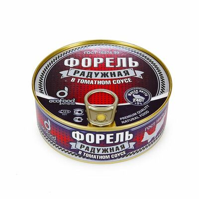 Форель радужная в томатном соусе, Эко Фуд, Армения в Азбука Вкуса Экспресс Меню по цене 410 ₽