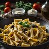 Логотип кафе Pappardelle - итальянская кухня