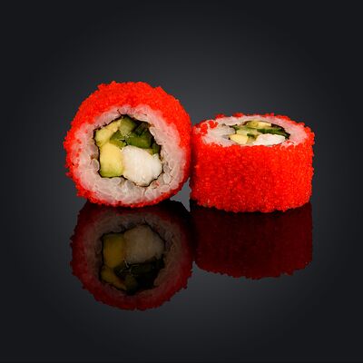 Ролл Калифорния с креветкой в Фудзи Суши по цене 530 ₽