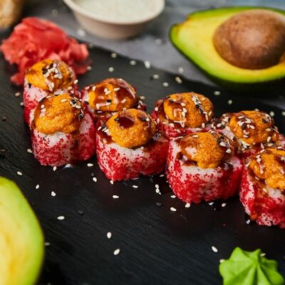 Запеченный с креветкой в Тайфун по цене 329