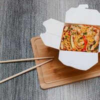 Яичная лапша с курицей в Wok King