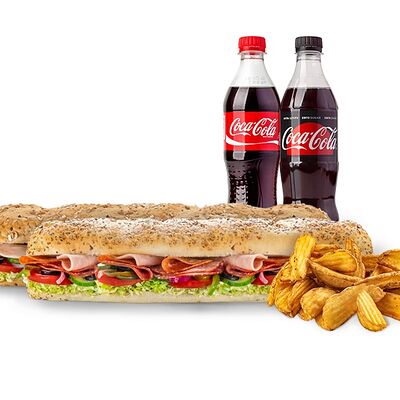 Комбо с футлонгами в Subway по цене 1299 ₽