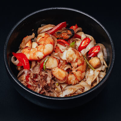 Удон с морепродуктами в BBS Kitchen по цене 999 ₽