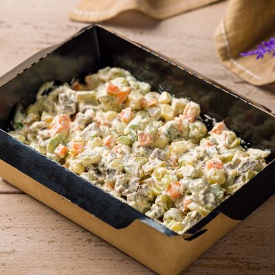 Салат оливье в Два зерна по цене 276 ₽