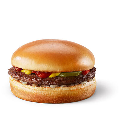 Гамбургер в McDonald's по цене 600 ₸