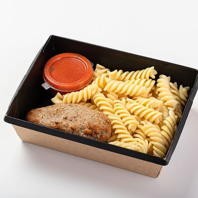 Котлета по-домашнему с фузилли и томатным соусом в UPPETIT по цене 289 ₽