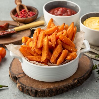 Батат фри в Вкусный цыпленок по цене 470 ₽