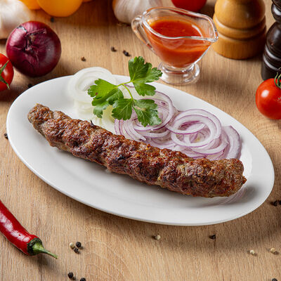 Шашлык люля-кебаб из телятины в Км-халяль по цене 325 ₽