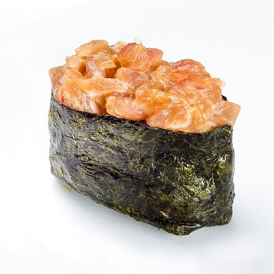 Гункан с лососем в Smoke house по цене 350 ₽