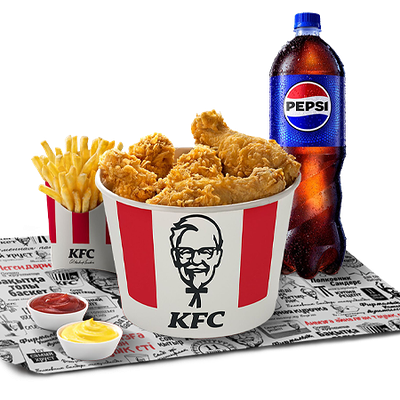 6 крылышек и 4 ножки Комбо в KFC Sary Arka Almaty по цене 7450 ₸
