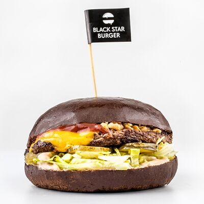 Бургер BBQ в Black Star Burger по цене 495 ₽