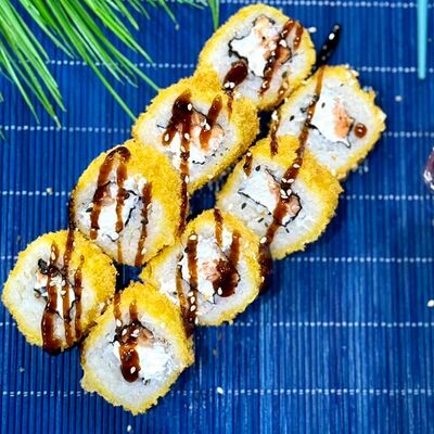 Жареный с лососем в Уфтанма по цене 449 ₽