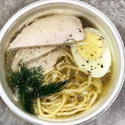 Суп-лапша с курицей и яйцом в Bamboo по цене 550 ₽