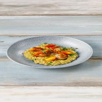 Ризотто с тигровыми креветками в Pizza House по цене 510 ₽